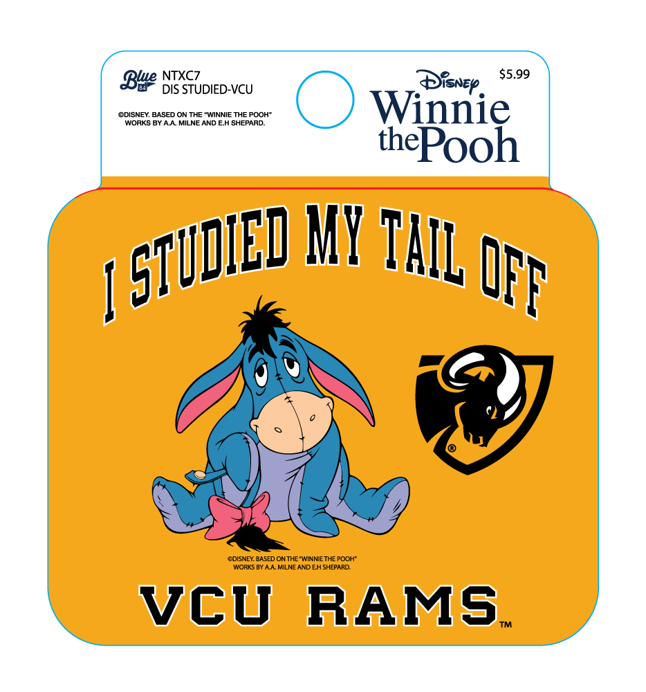 VCU Eeyore Sticker