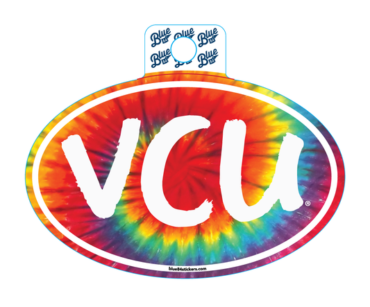 VCU Tie Dye Sticker