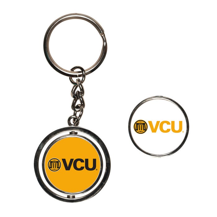 VCU Spinner Key Ring