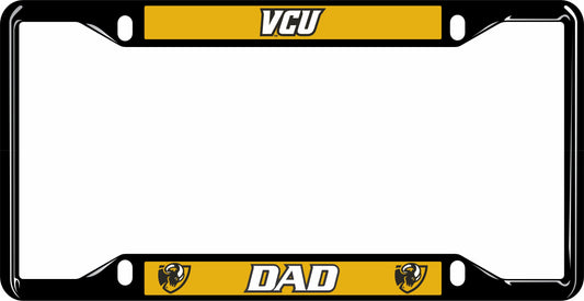 VCU Dad License Plate Frame