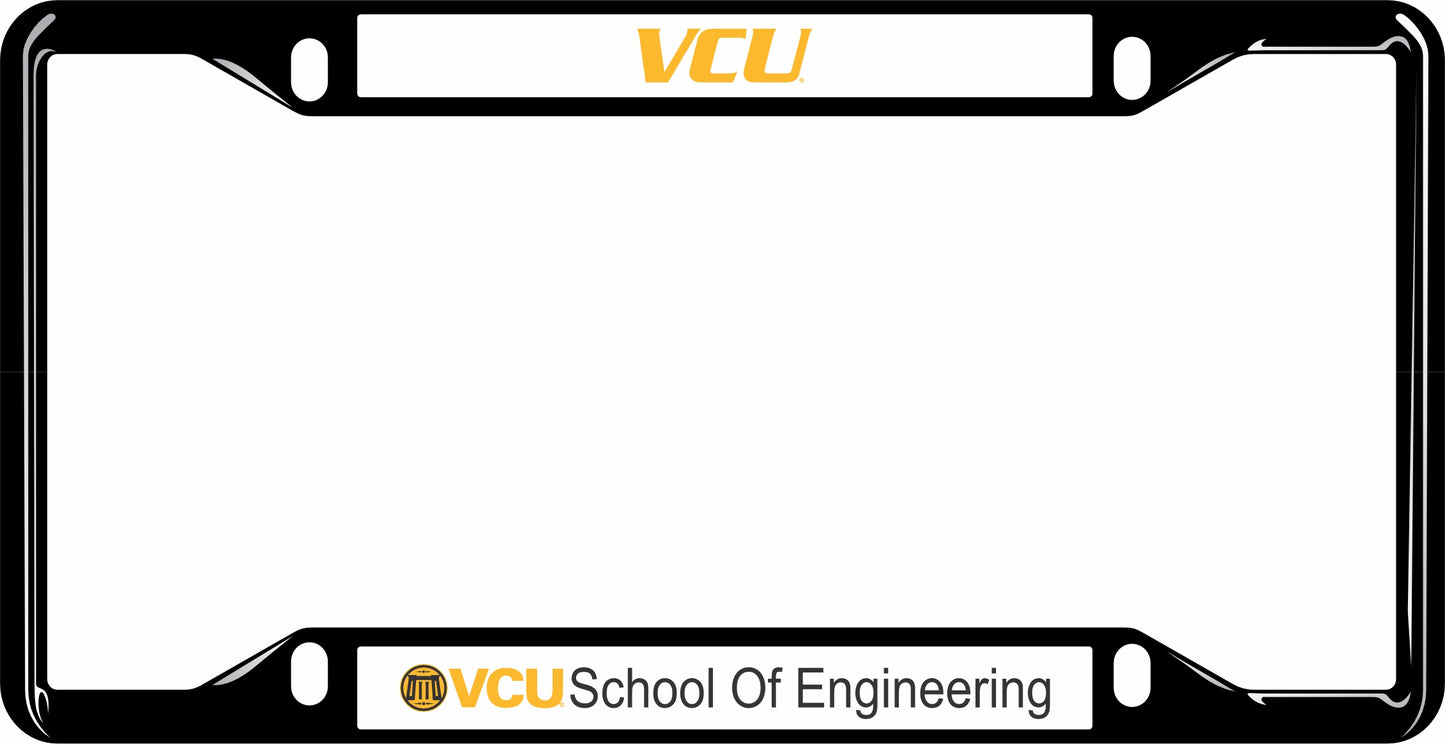 VCU Engineering License Plate Frame