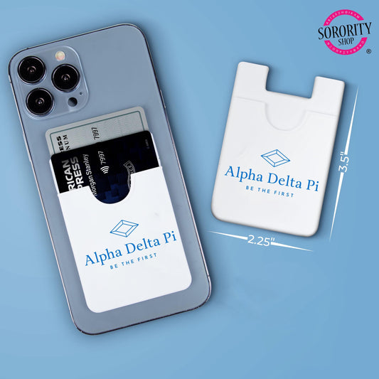 Kappa Kappa Gamma Logo Koala Pouch - Adhesive Phone Wallet