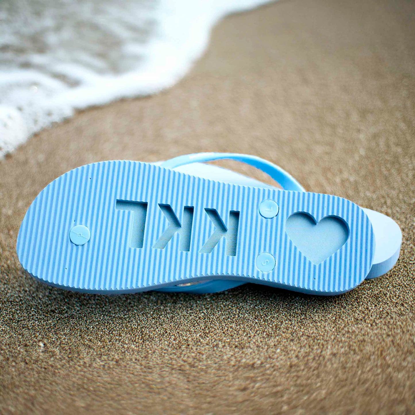 Alpha Phi Flip Flops, With Greek Letter Cutouts