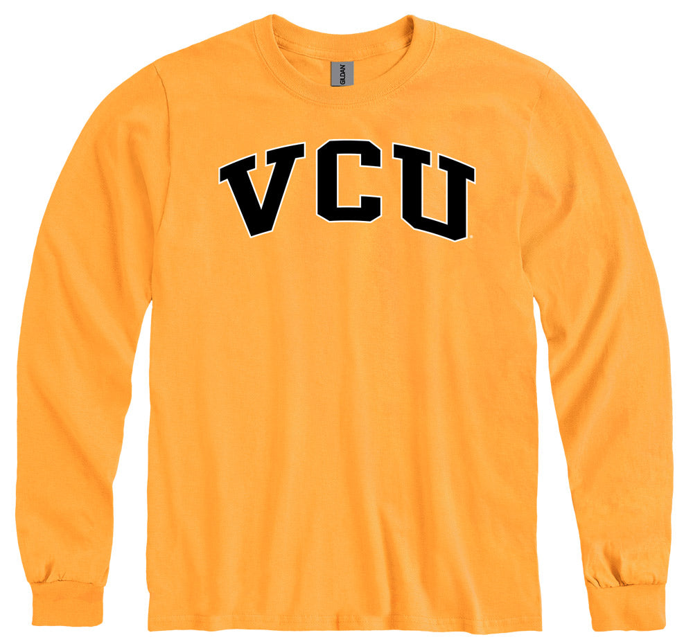 VCU Gold Bold Arch Long Sleeve Tee
