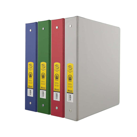 1.5" Assorted 3-Ring Binder w/ 2-Pockets