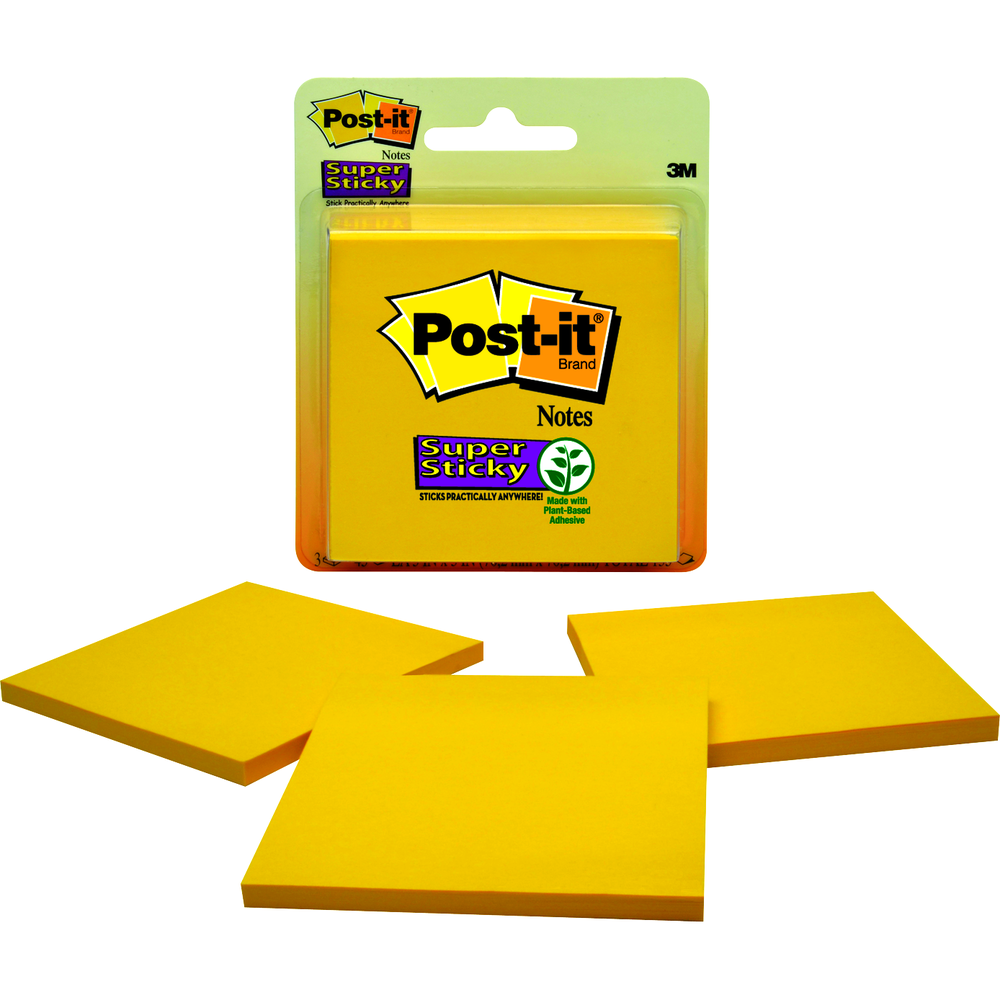 Post-It Super Sticky Notes- 3 pk