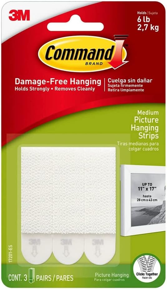 Command Adhesive Picture Hanging Strips