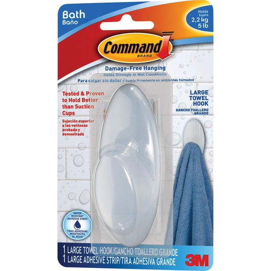 Command Bathroom Hook