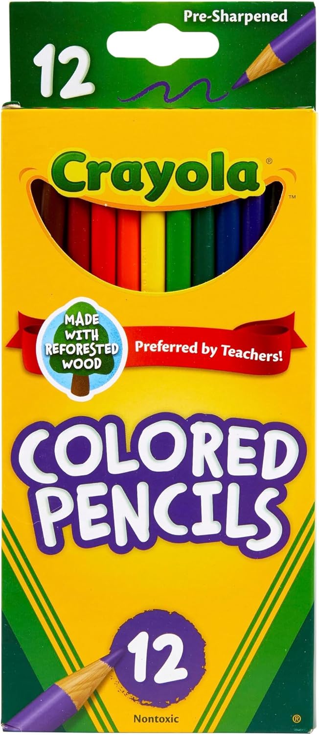 Crayola Colored Pencils- 12 pk