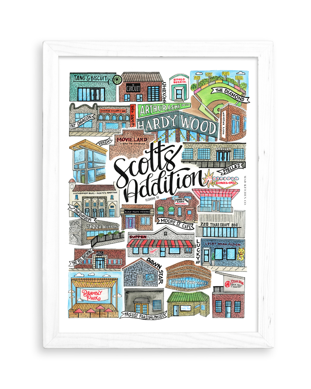 Scott's Addition Art Print