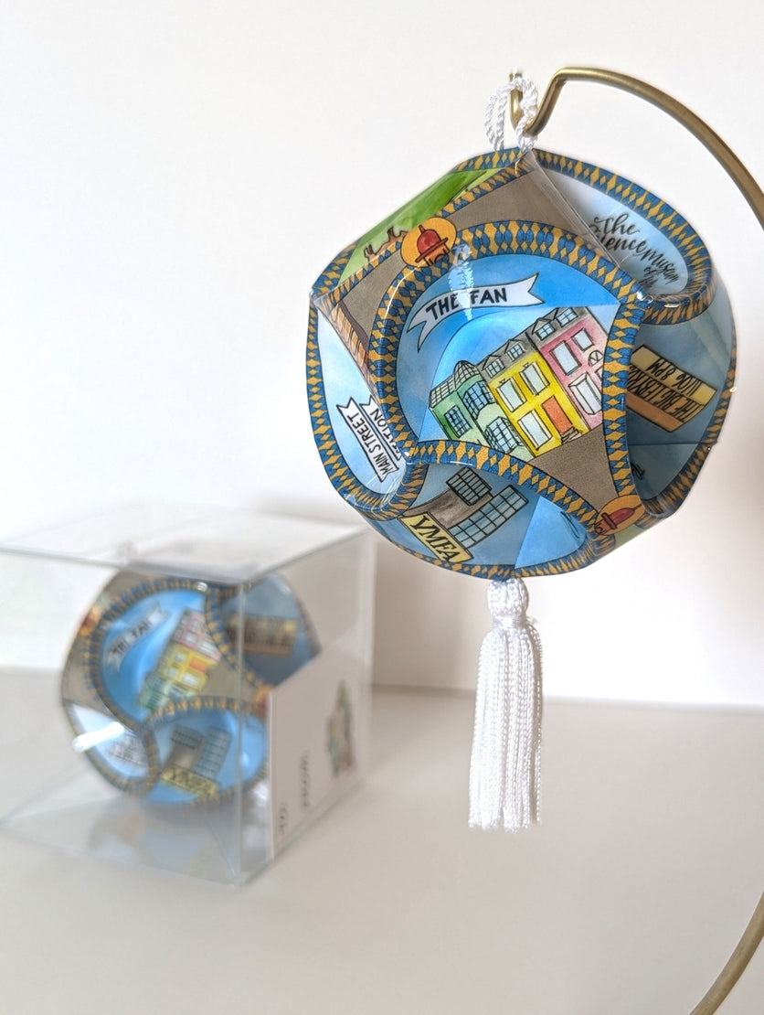 Richmond, VA Globe Ornament