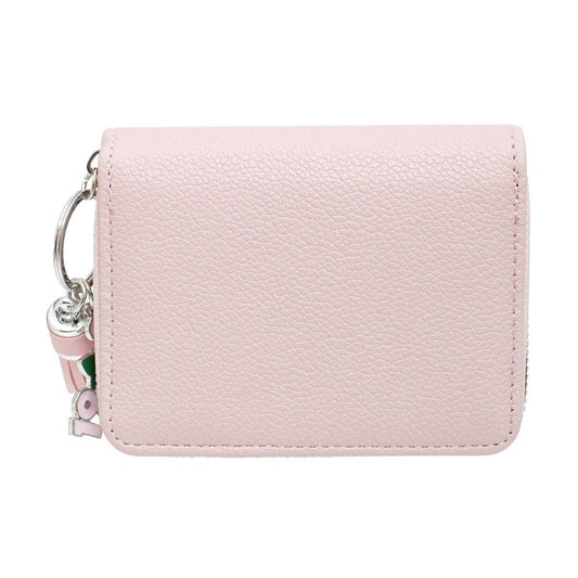 AKA Sorority Pink Tassel Keychain Zipper Wallet