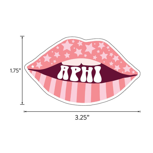 Alpha Phi Girl Power Sticker Sheet