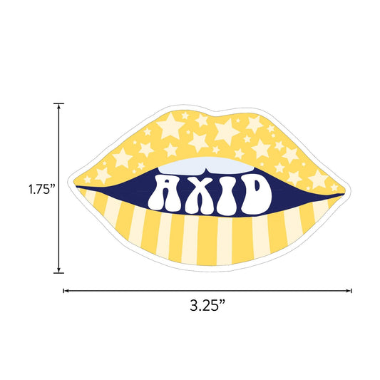 Alpha Xi Delta Girl Power Sticker Sheet