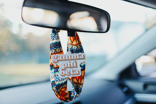 Gamma Phi Beta - Retro Air Freshener - Bubblegum Scented - Virginia Book Company