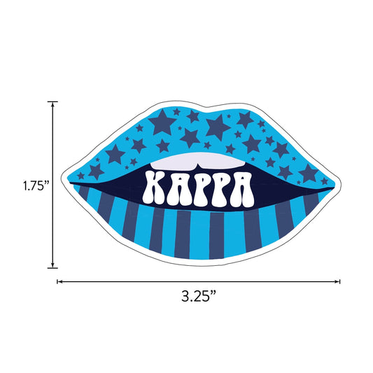 Kappa Kappa Gamma Girl Power Sticker Sheet