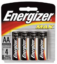 Energizer 'AA' Battery, 4-pack