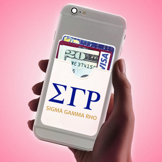 Sigma Gamma Rho Koala Pouch - Greek Letters Design - Phone Wallet