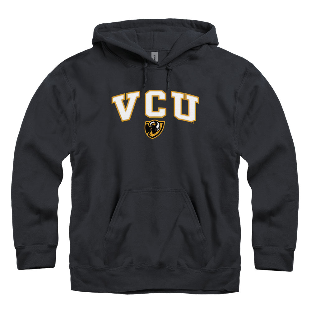 VCU Black Logo Hoodie