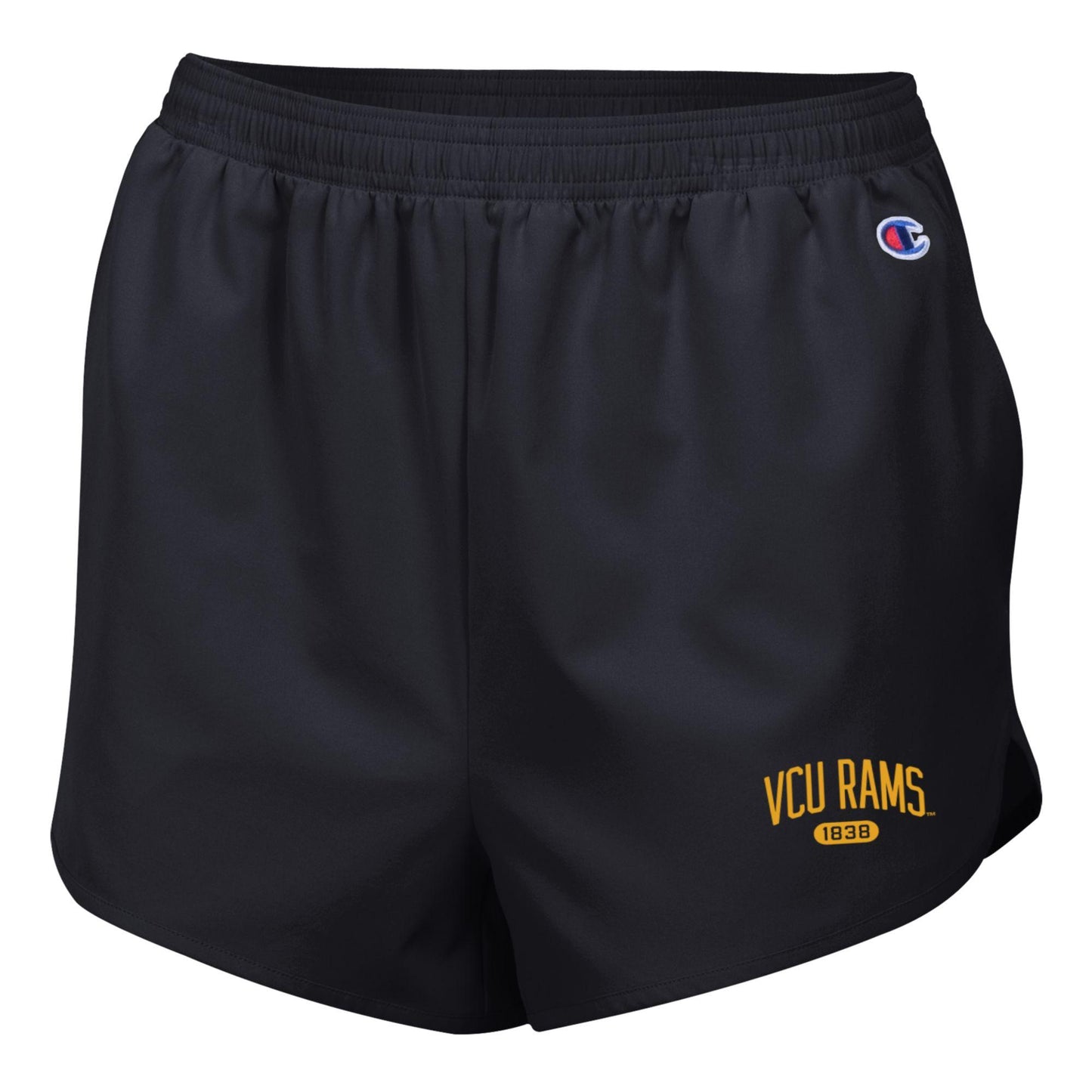 VCU Women's Woven Black Shorts