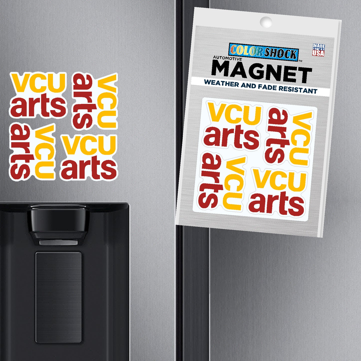 VCUarts Mini-Magnets 4 pack