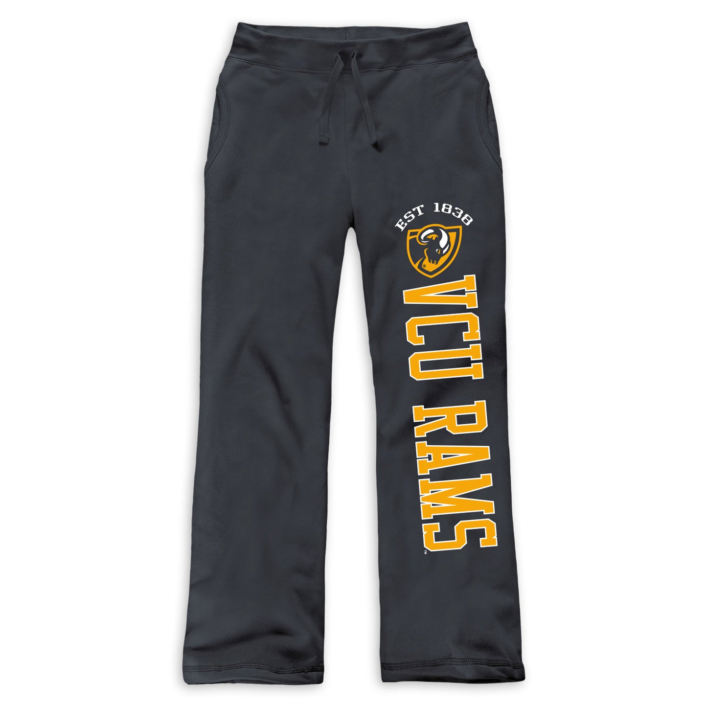 VCU Ladies Open Bottom Black Sweatpants