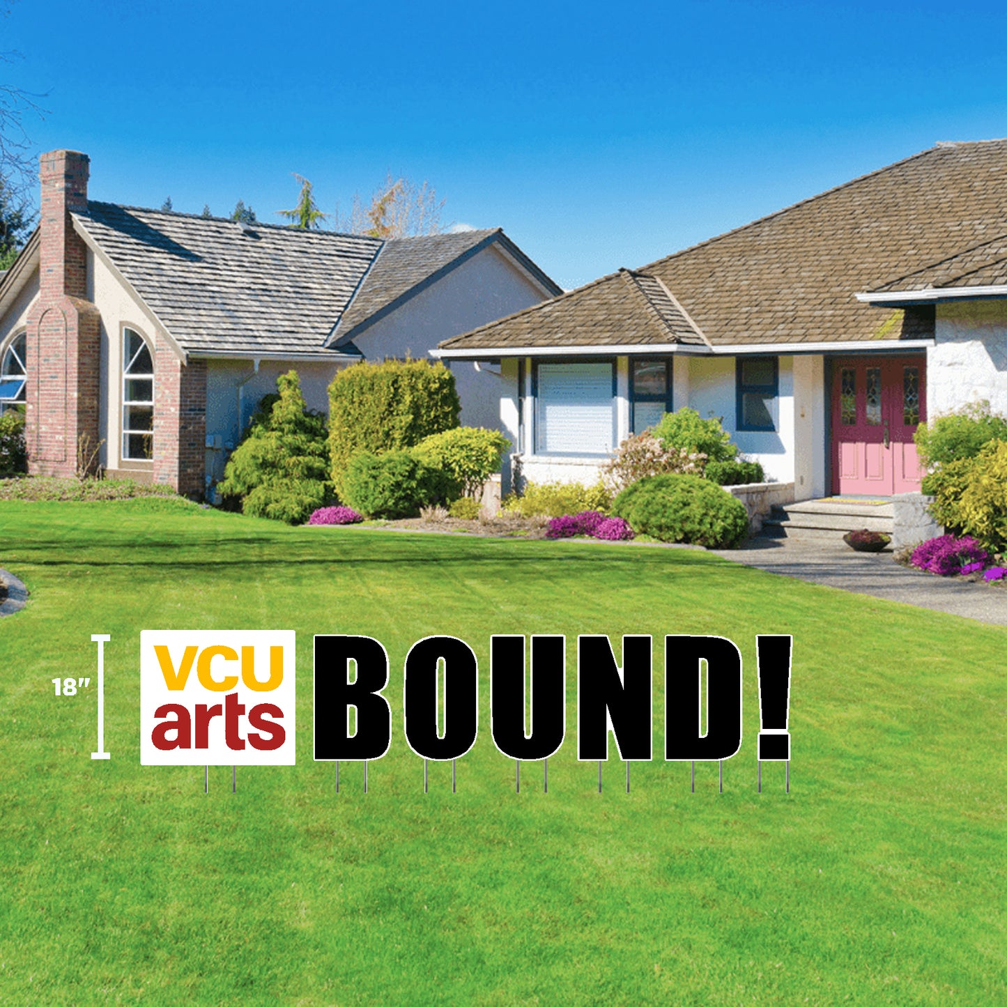 VCU ARTS BOUND! LAWN DISPLAY- online only