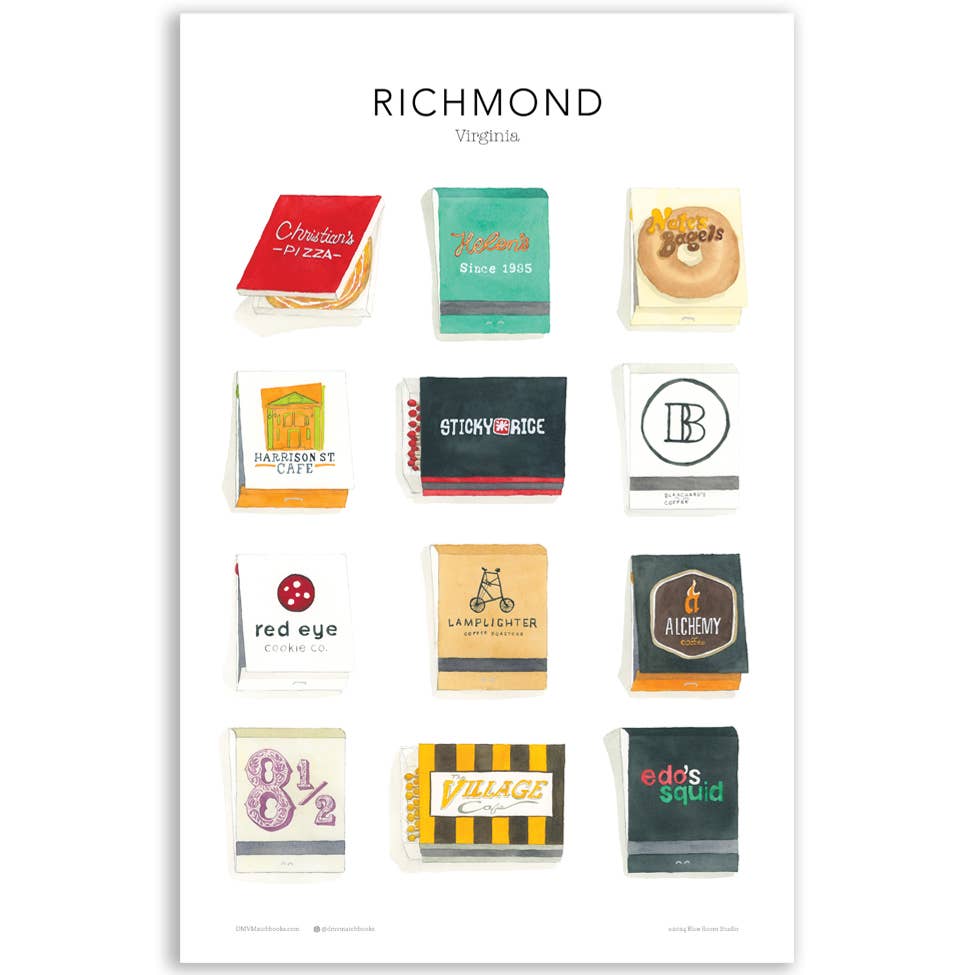 Matchbook Poster: Richmond Virginia