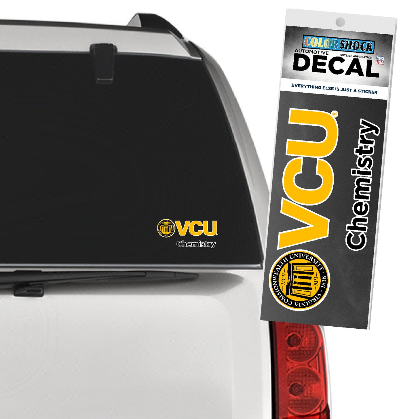VCU Chemistry Decal