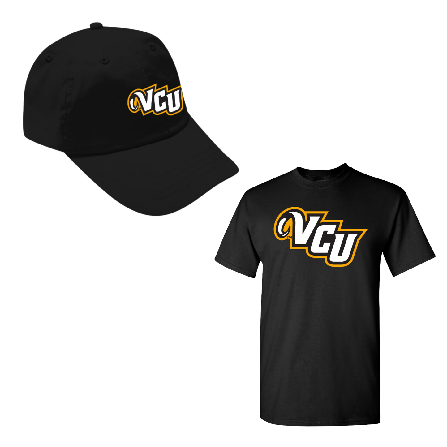VCU Tee and Hat Combo - Virginia Book Company
