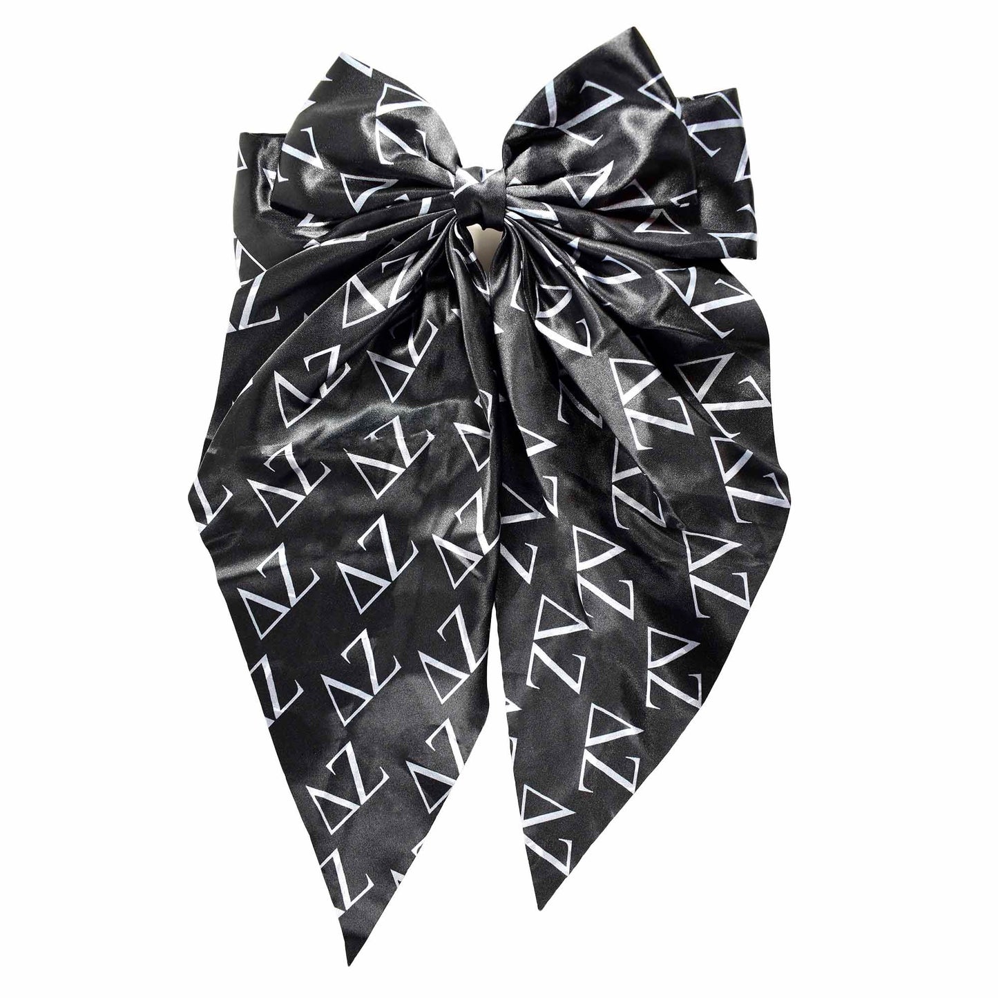Delta Zeta Greek Letters Hair Bow
