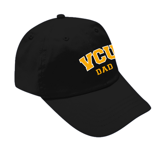 VCU Dad Bold Black Hat - Virginia Book Company