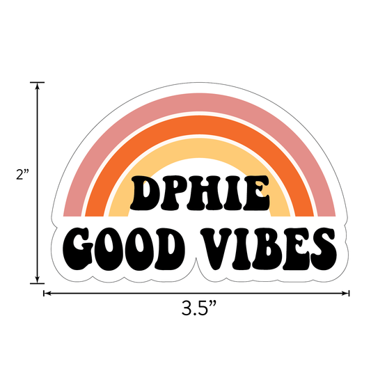 Delta Phi Epsilon <br> Retro Sticker Sheet