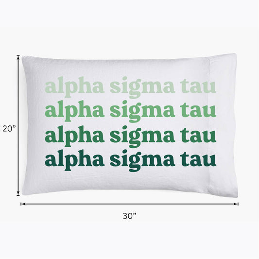 Alpha Delta Pi Cotton Pillowcase