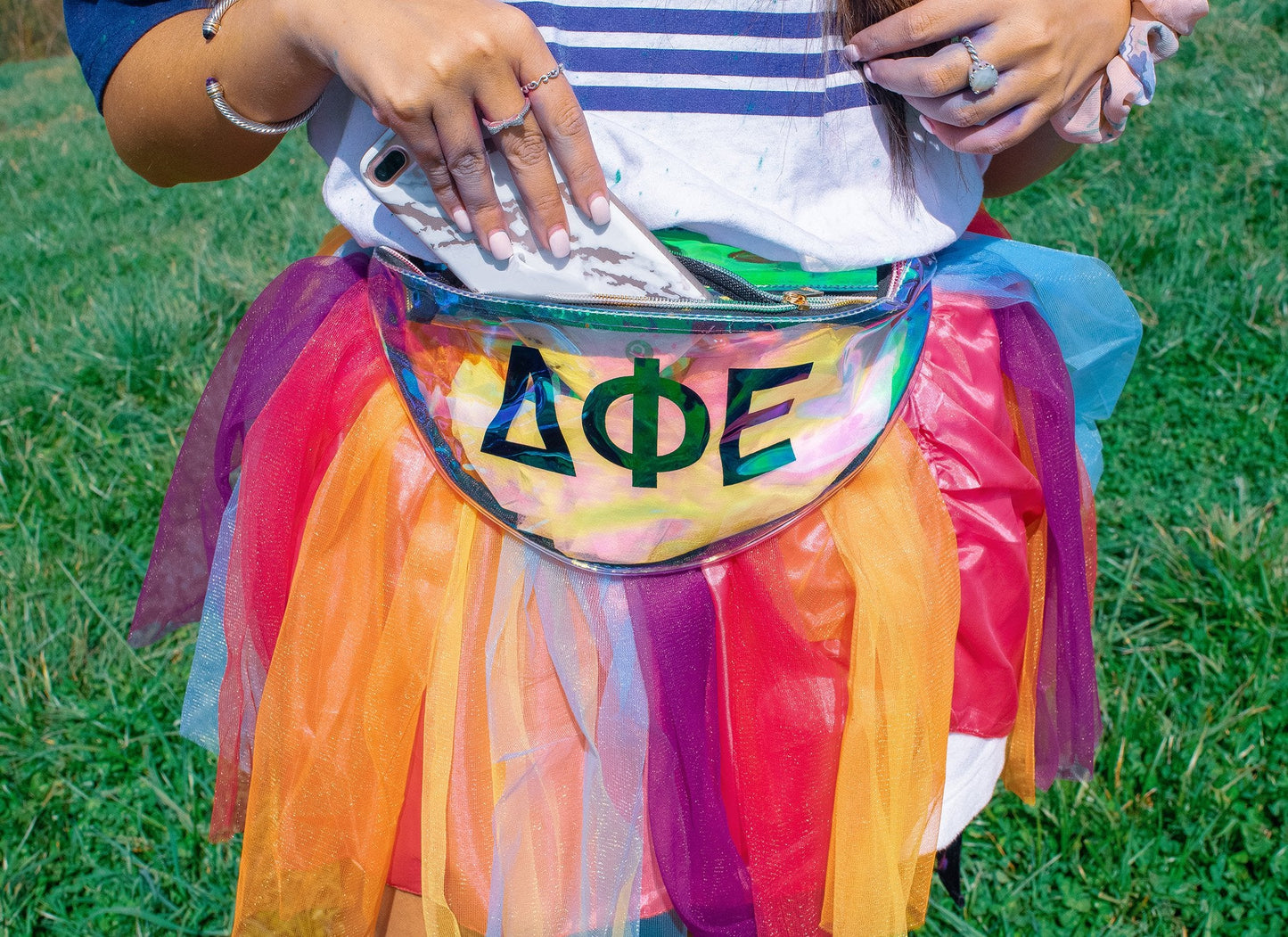 Zeta Tau Alpha Sorority Fanny Pack - Virginia Book Company