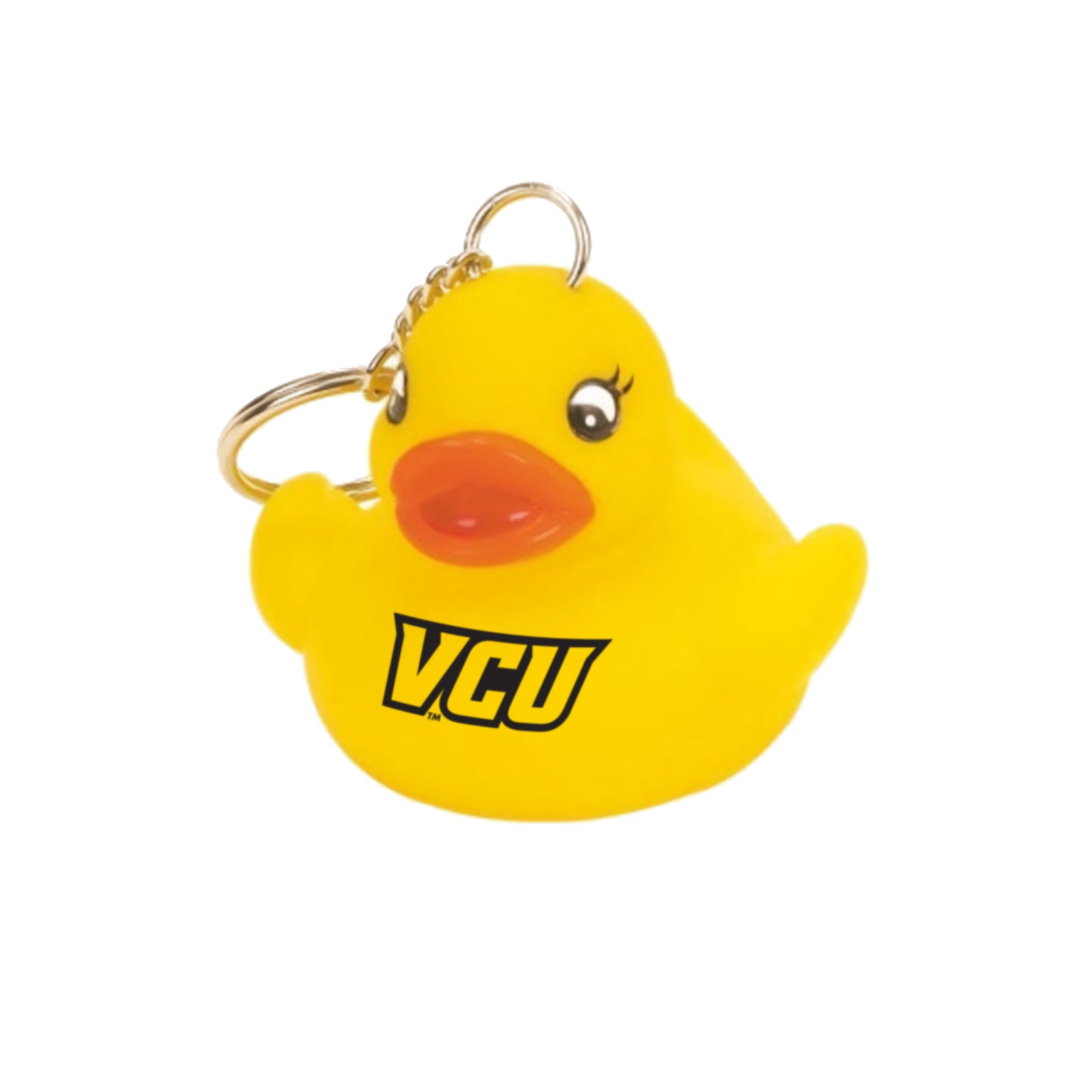 VCU Rubber Duck Keychain