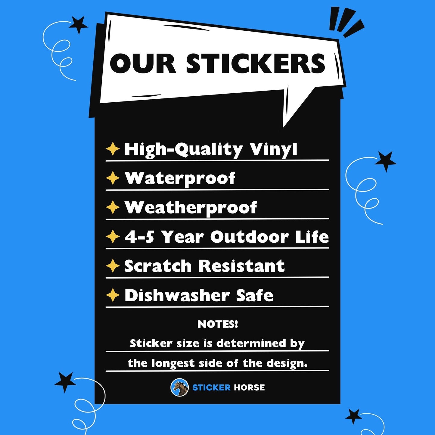 Hang In There It Gets Worse Sticker