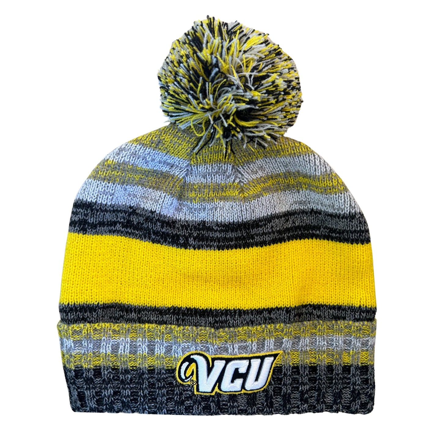 VCU Gray/Black/Gold Beanie