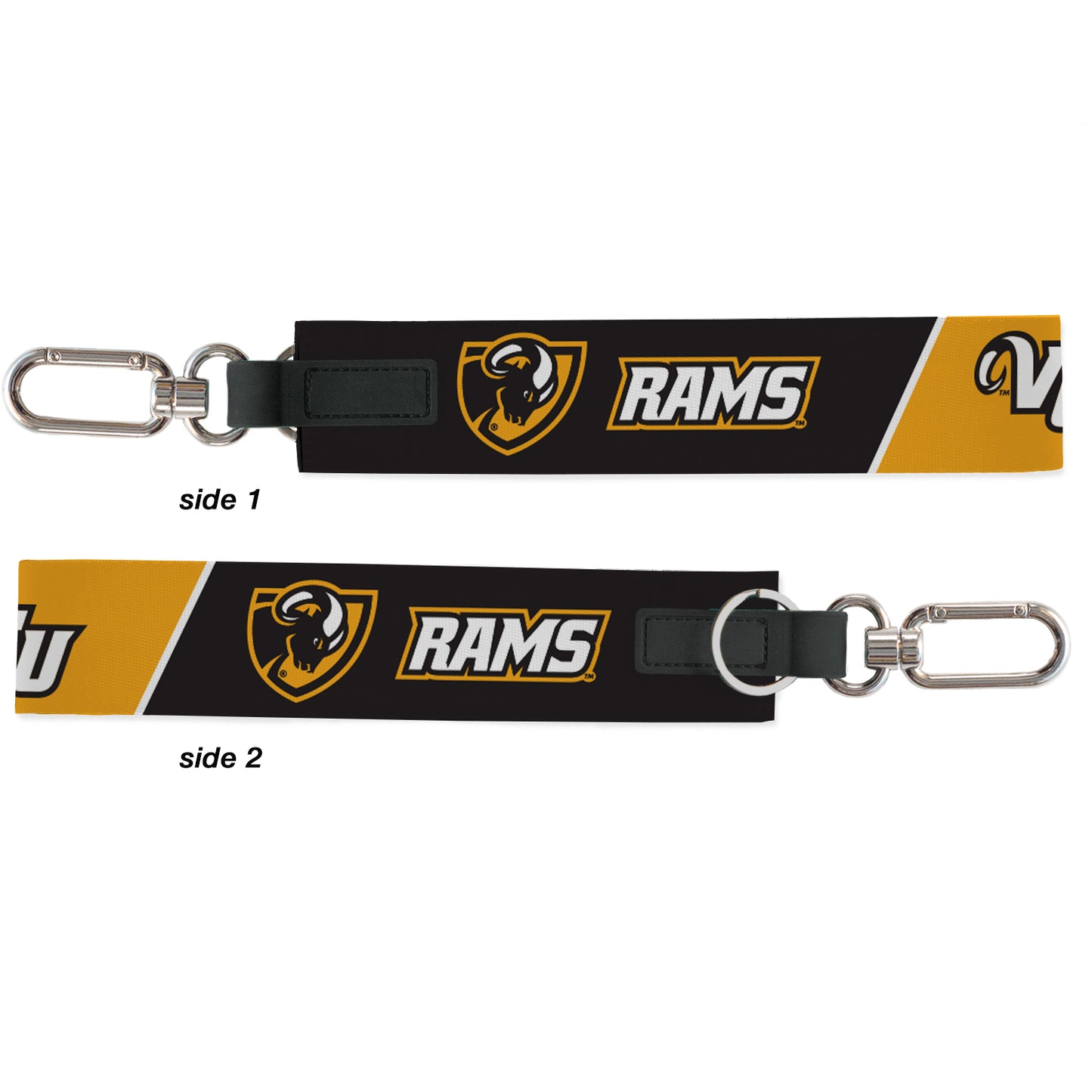 VCU Oversized Strap Keychain