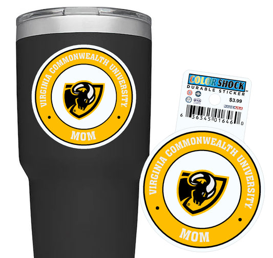 VCU Mom Durable Sticker