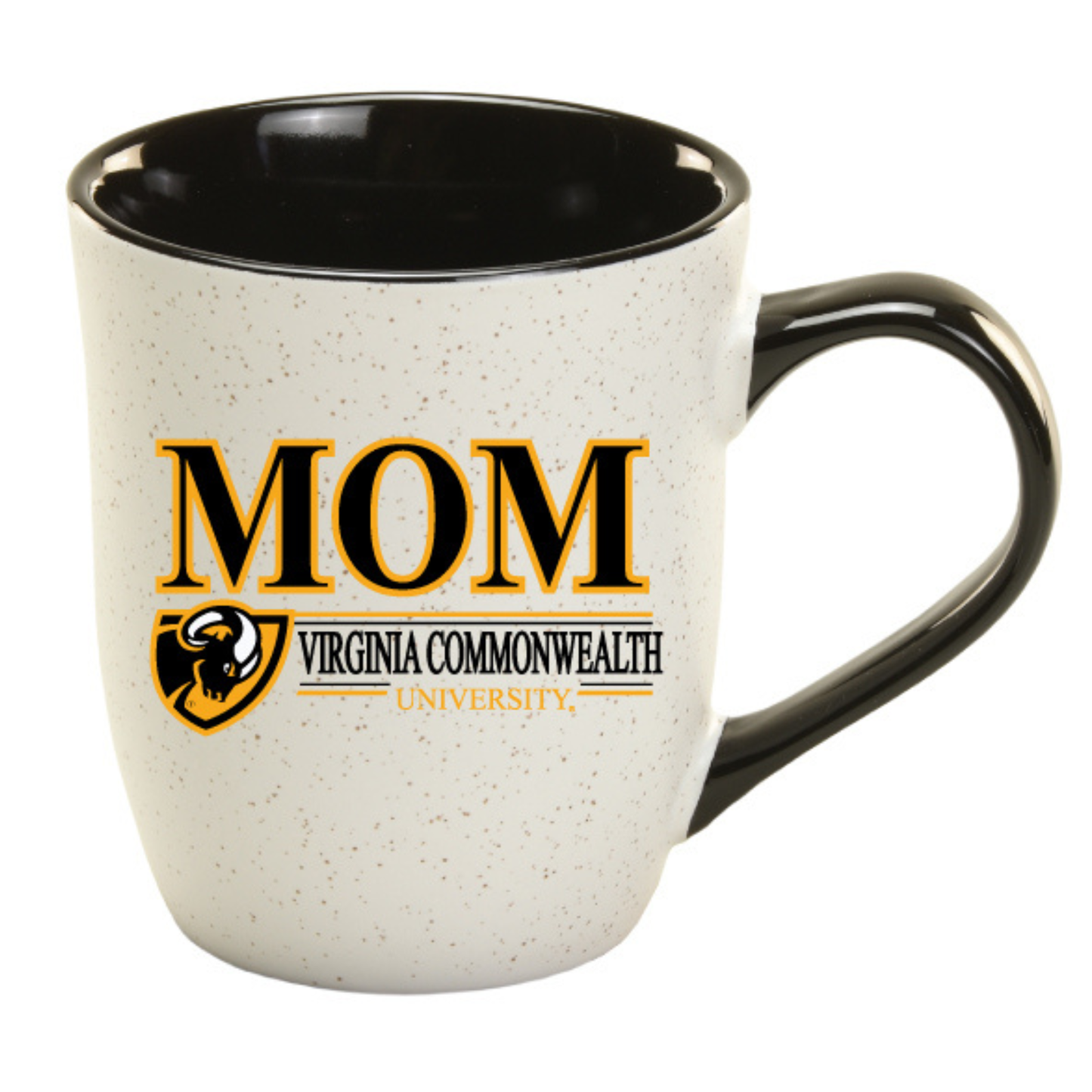 VCU Mom Granite Ceramic Mug
