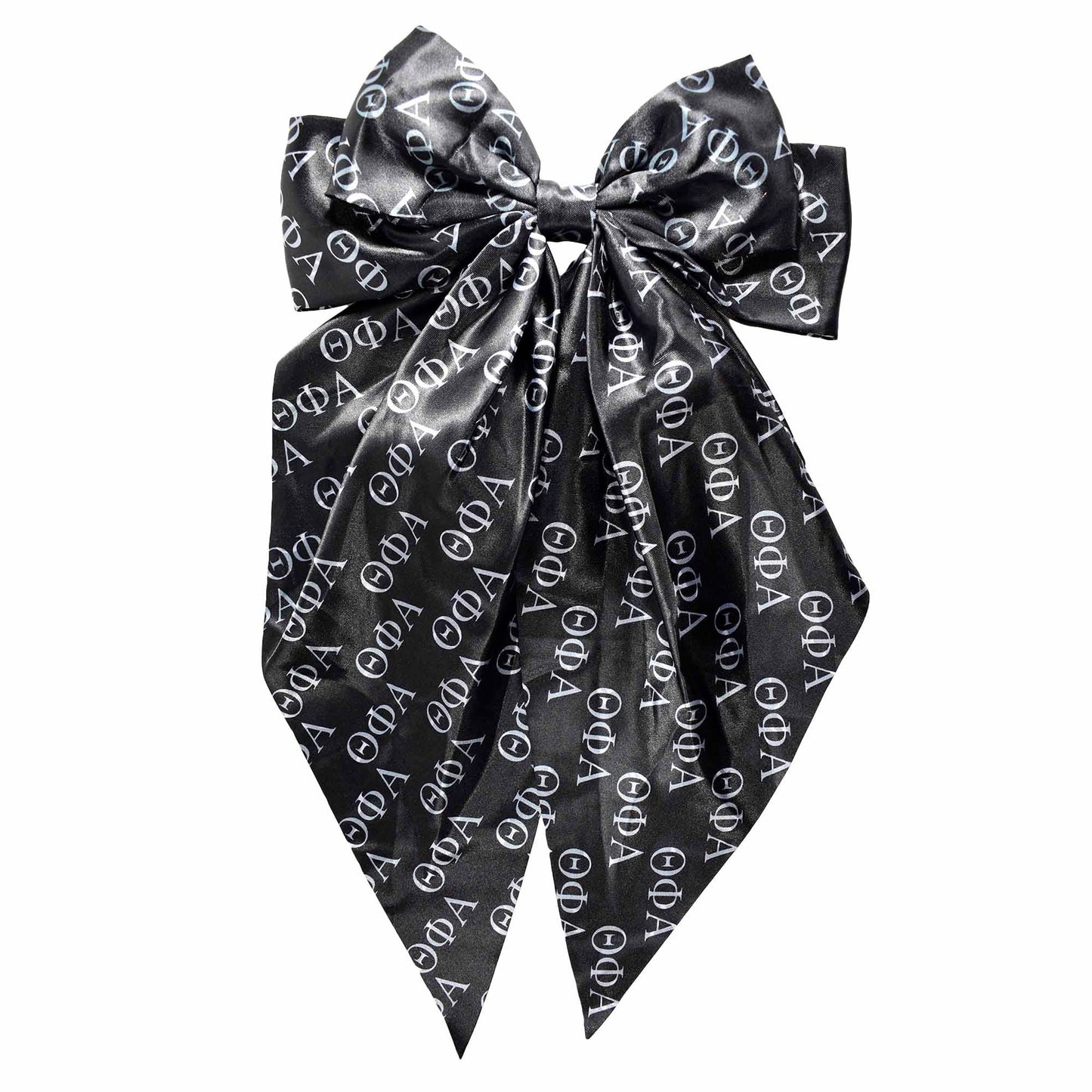 Theta Phi Alpha Greek Letters Hair Bow