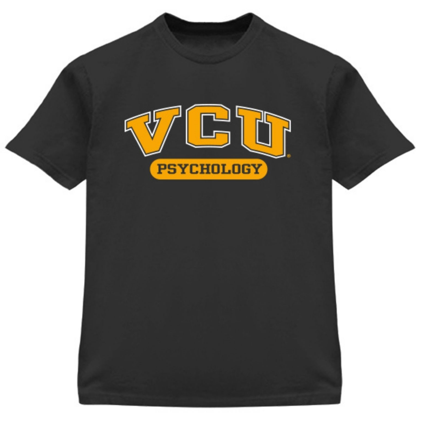 VCU Psychology Black T-shirt