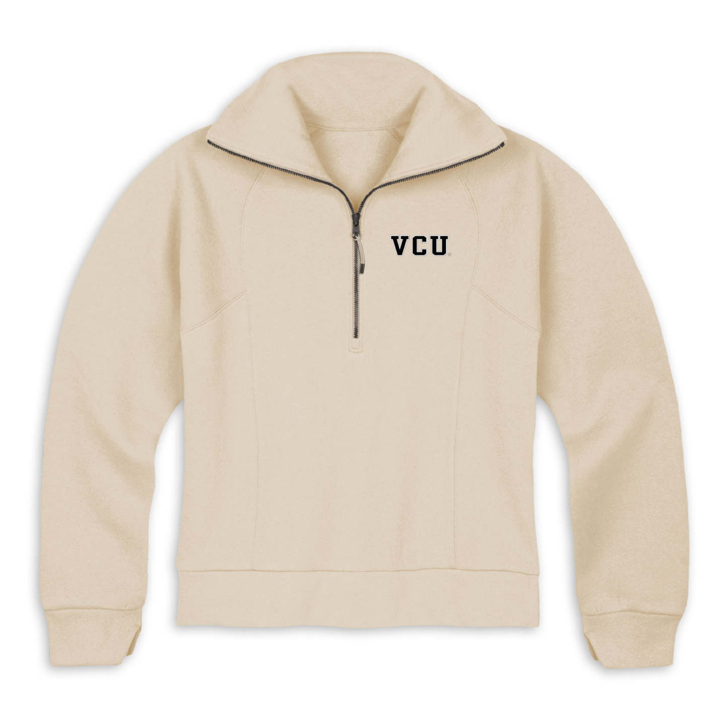 VCU Ladies 1/2 Zip Sweatshirt