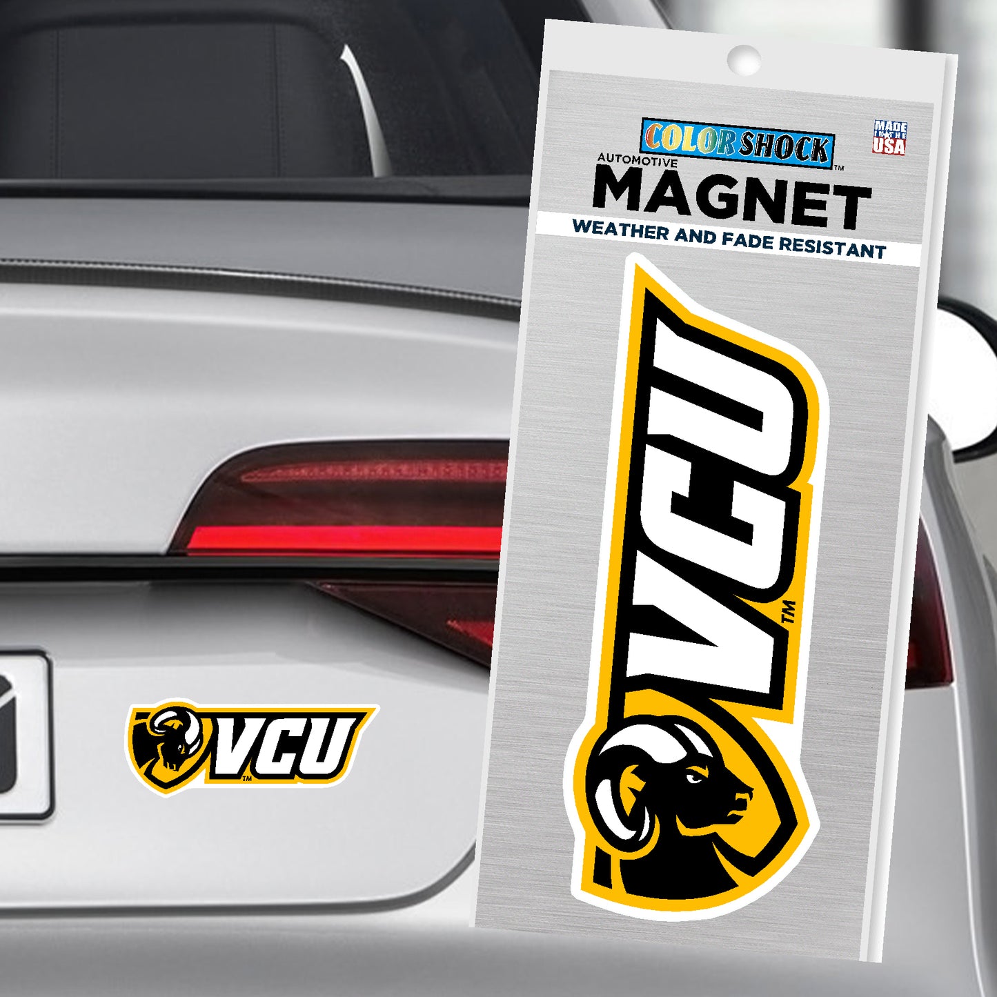 VCU Shield Gameday Magnet - Virginia Book Company