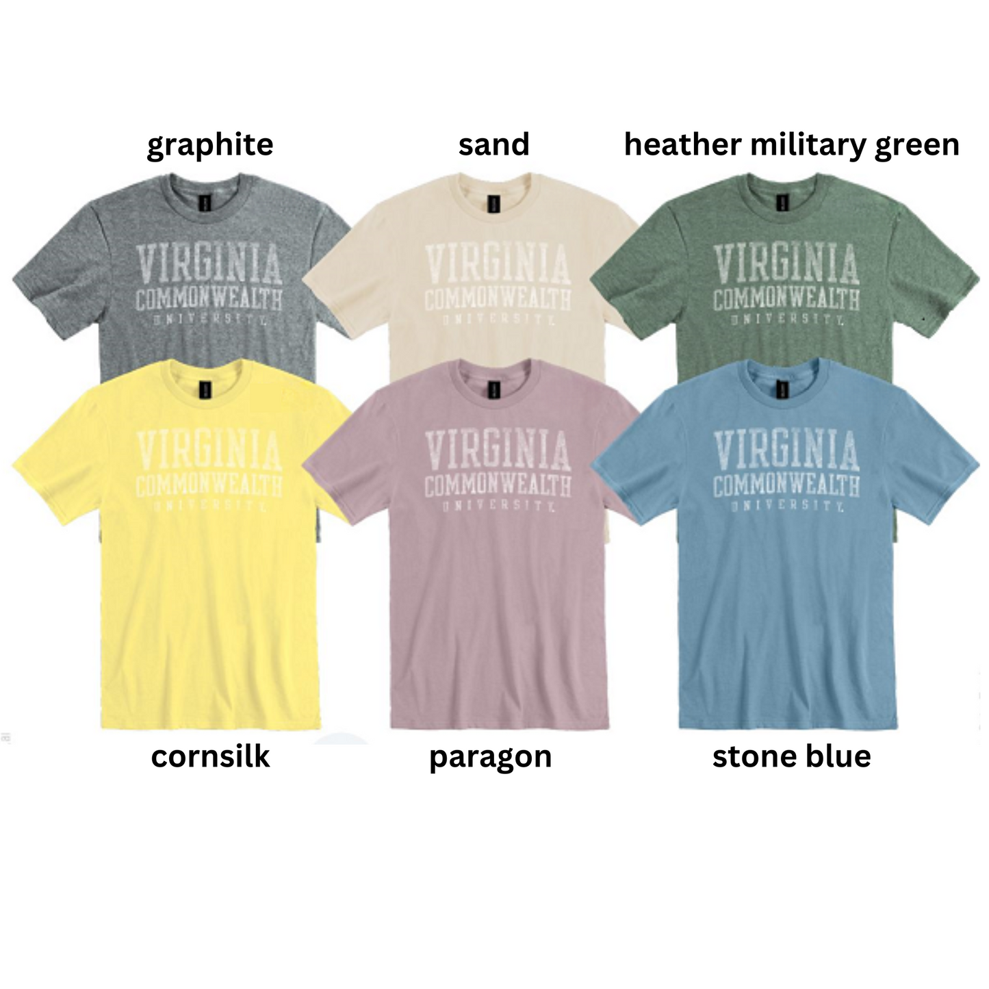 VCU Softstyle Color Tee