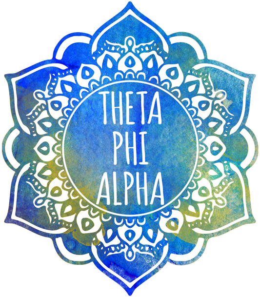 Theta Phi Alpha Mandala Air Freshener