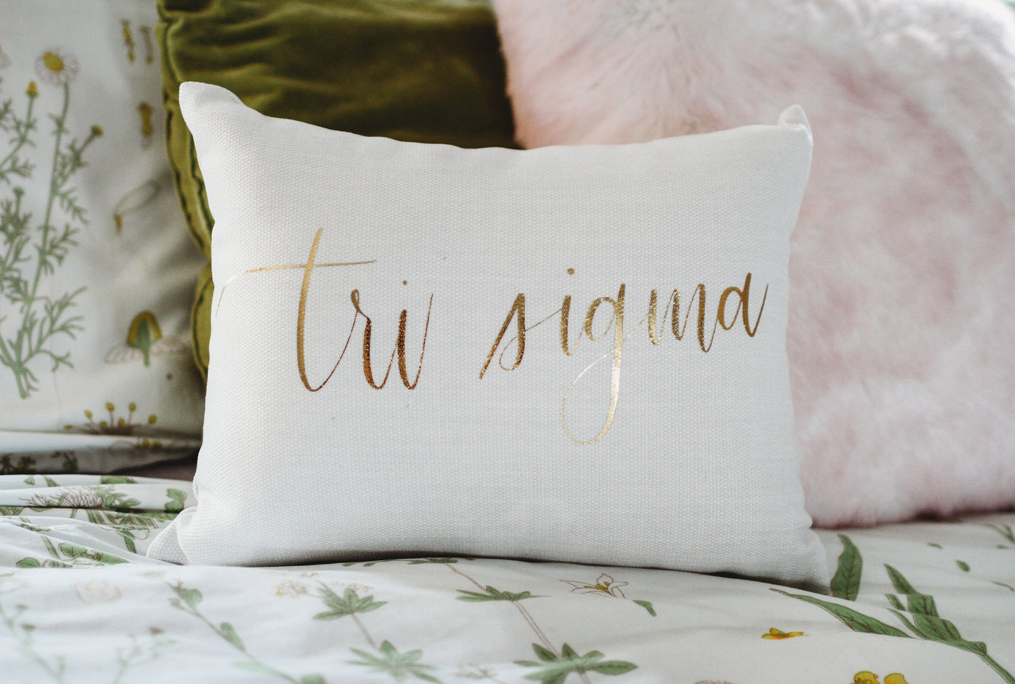 Sigma Sigma Sigma Throw Pillow - Virginia Book Company