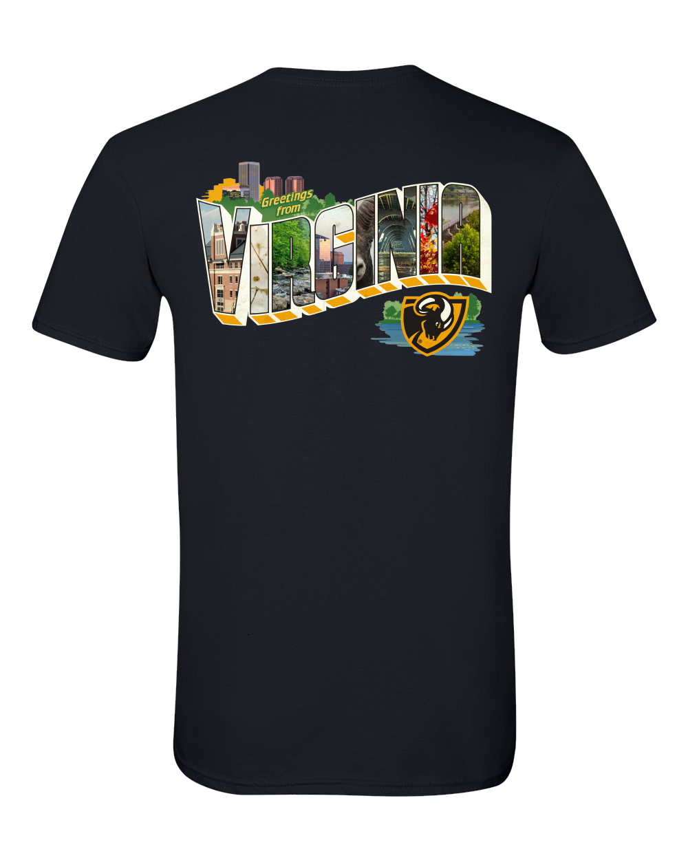 VCU Greetings from VA Tee - Virginia Book Company
