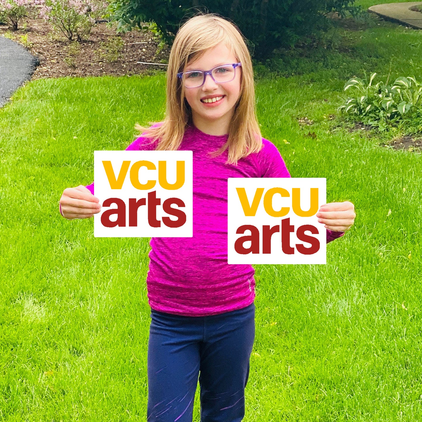 VCU ARTS MINI LAWN SIGN- online only